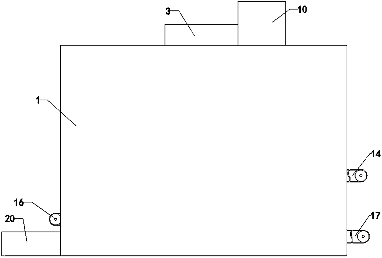 Potassium feldspar tailing purifying device and purifying process based on same