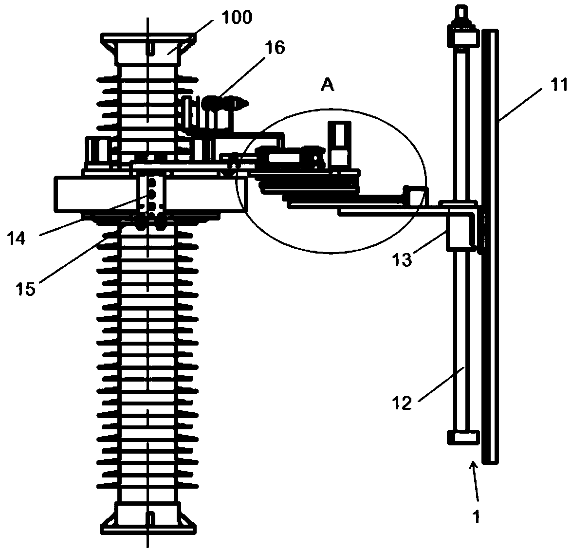 Insulator cleaning device