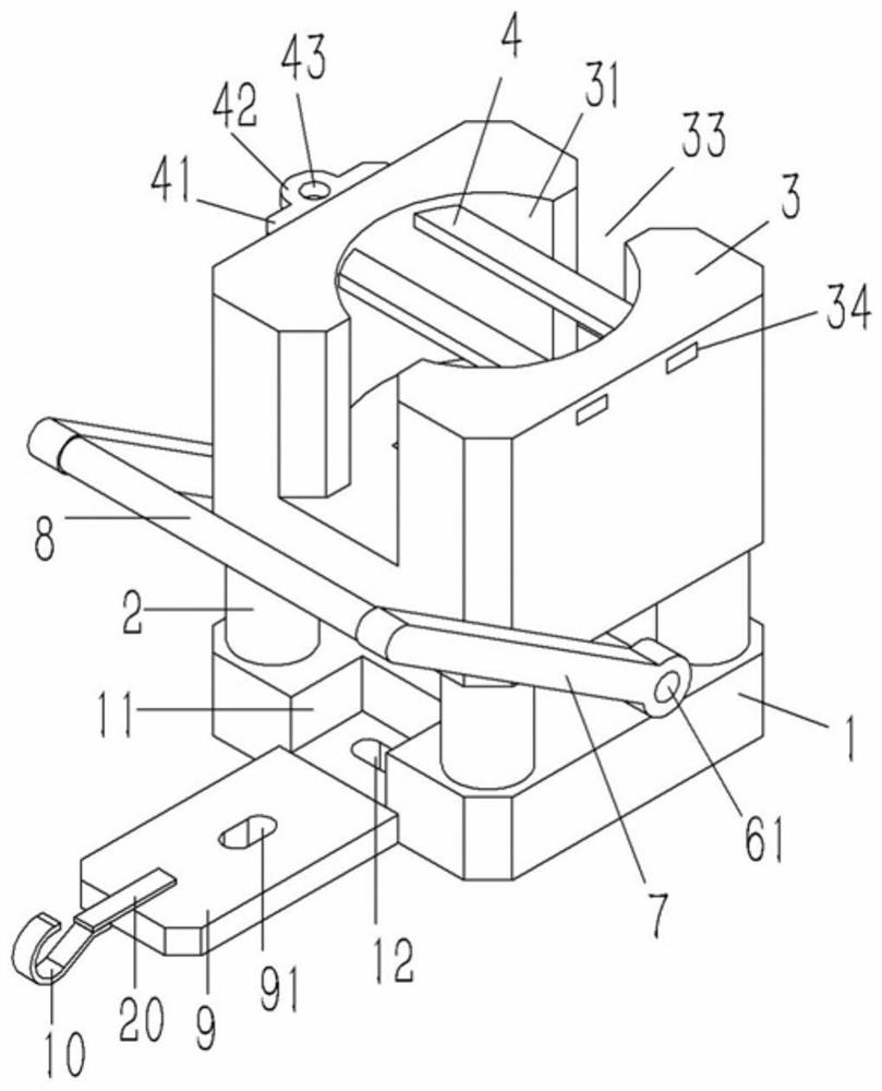 Tool jig for assembling surgical robot instrument connecting mechanism