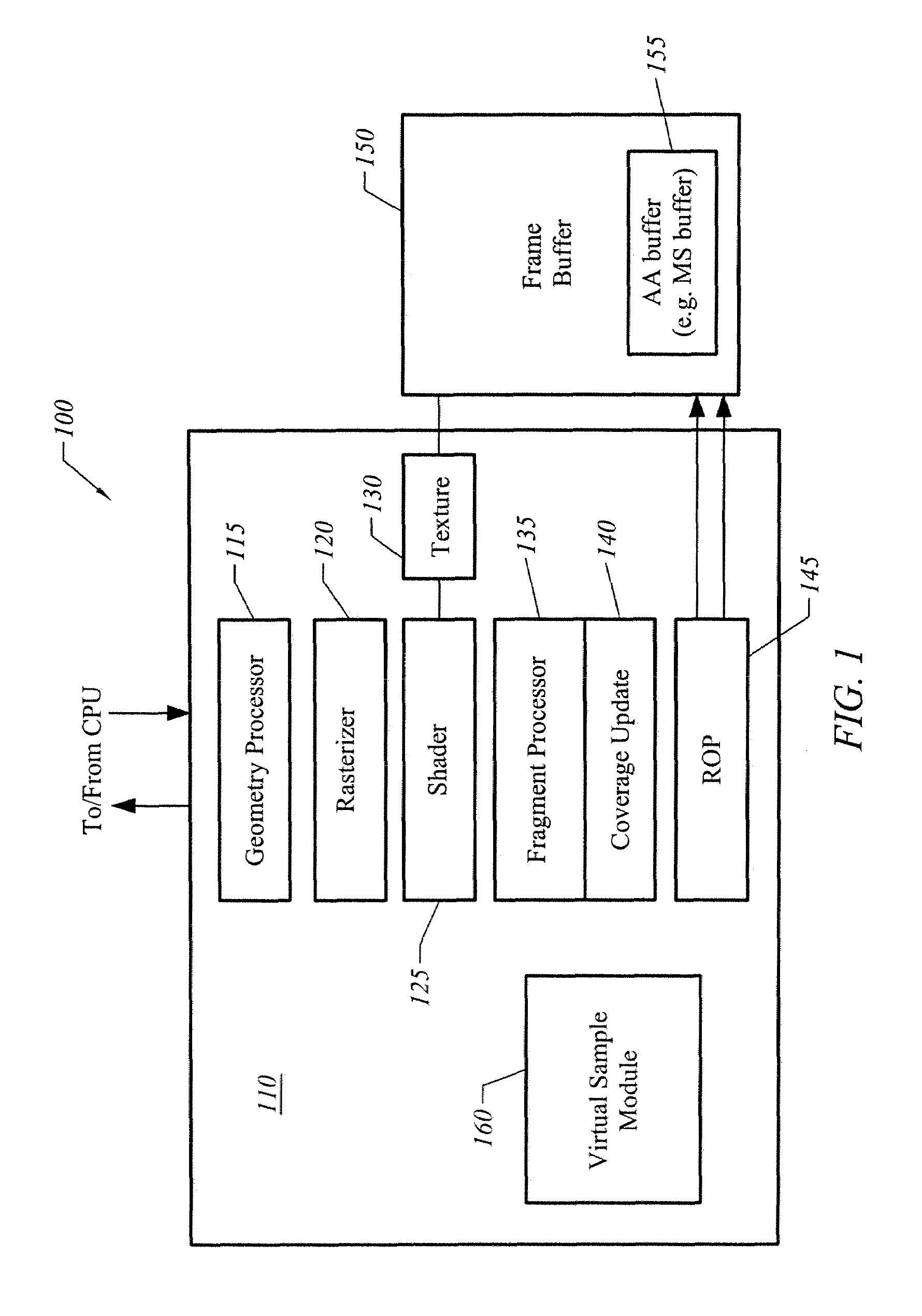 System and method for virtual coverage anti-aliasing