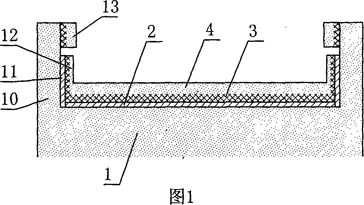 Roofing leak-proof structure sheaf and roofing leak-proof processing method for forming the same