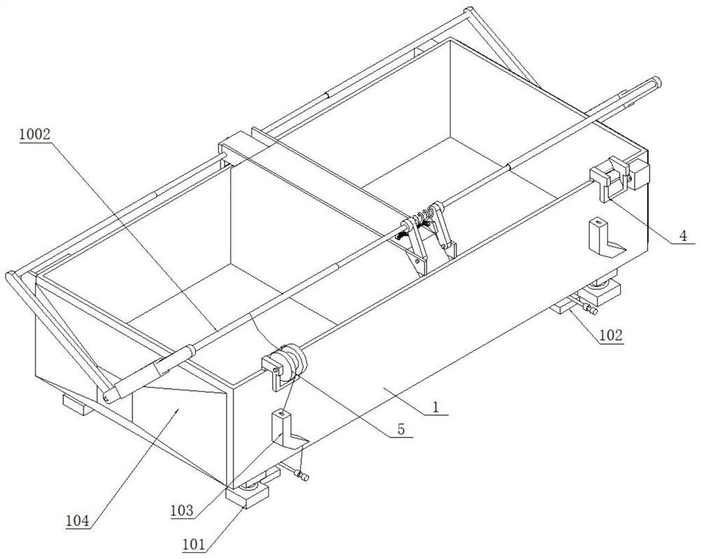 Concrete brick forming groove for building construction