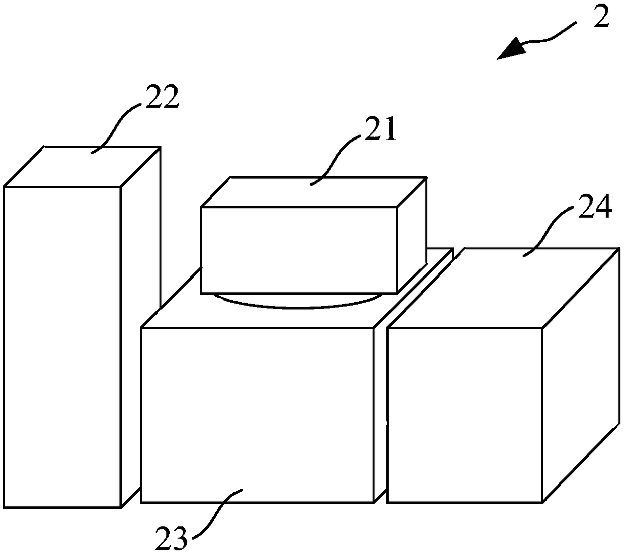 Wafer test device, system and method