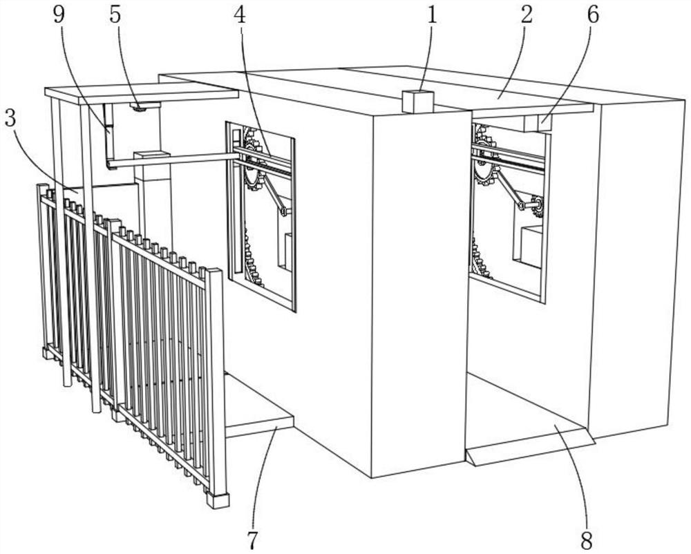 Intelligent community face recognition access control device based on Internet of Things