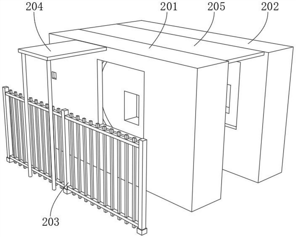 Intelligent community face recognition access control device based on Internet of Things