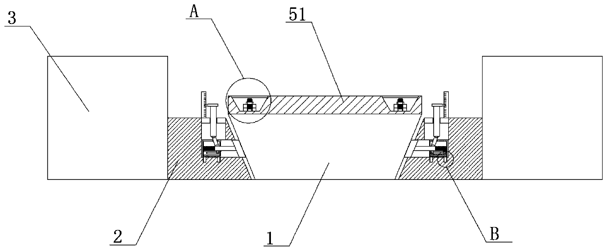 Civil structure self-adaptive horizontal thrust control device