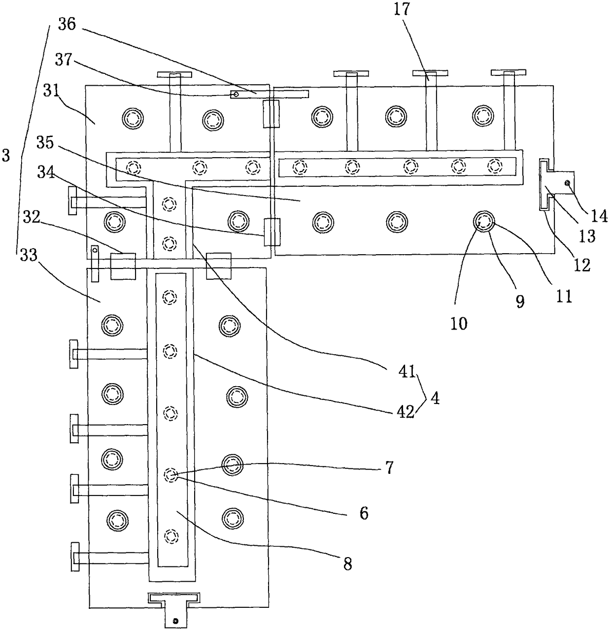 Power electrical cabinet with vibration damping moving seat