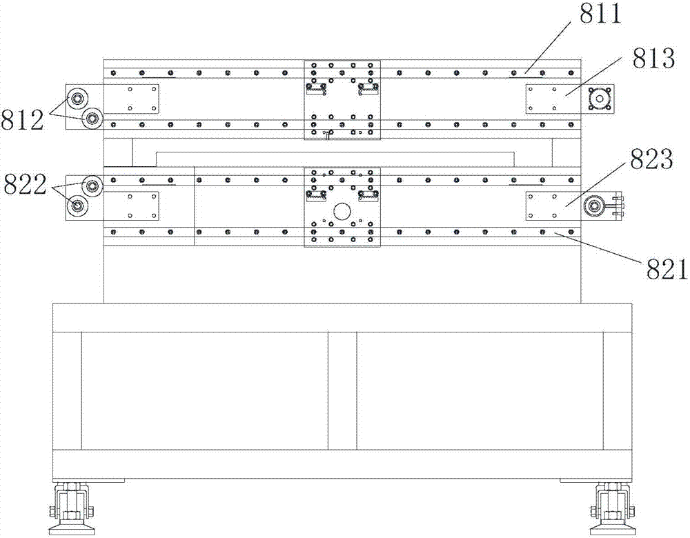 Dual-cutter cutting machine for liquid crystal glass and cutting method