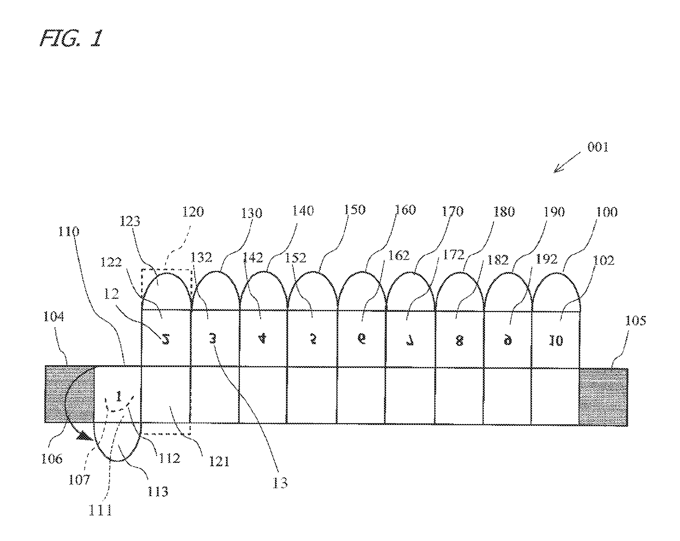 Storage receptacle for used suture needles