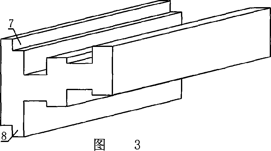 Deformed blocks and wall body structure formed with the same