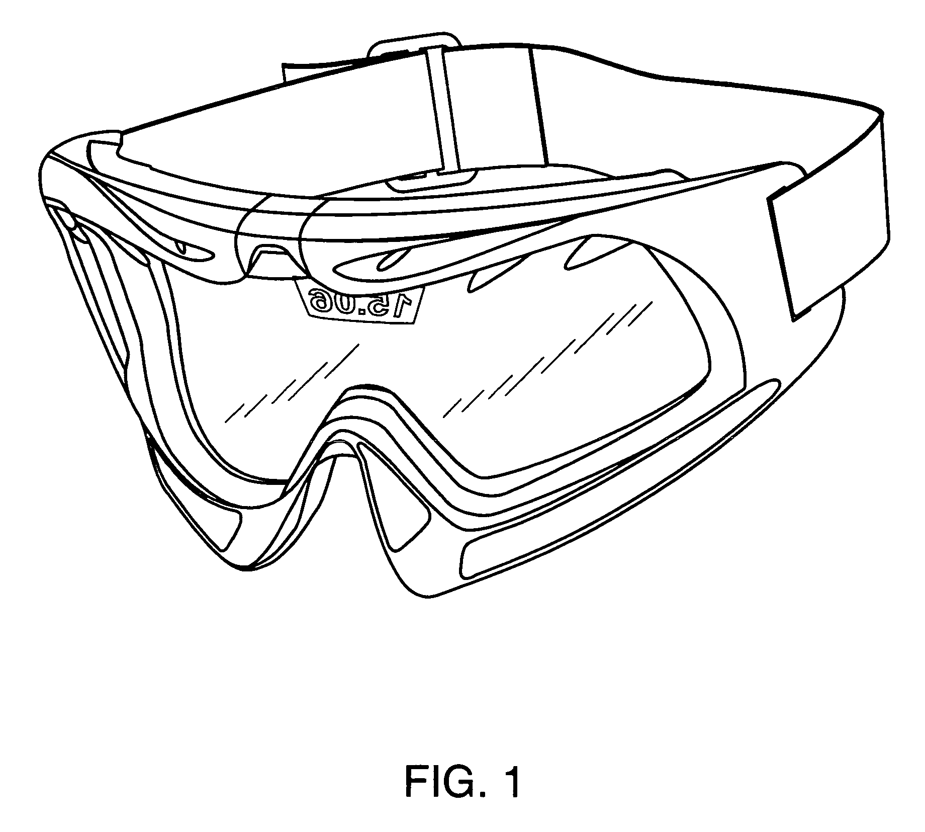 Eyewear with an image projected off of an unassisted eyewear lens to the user