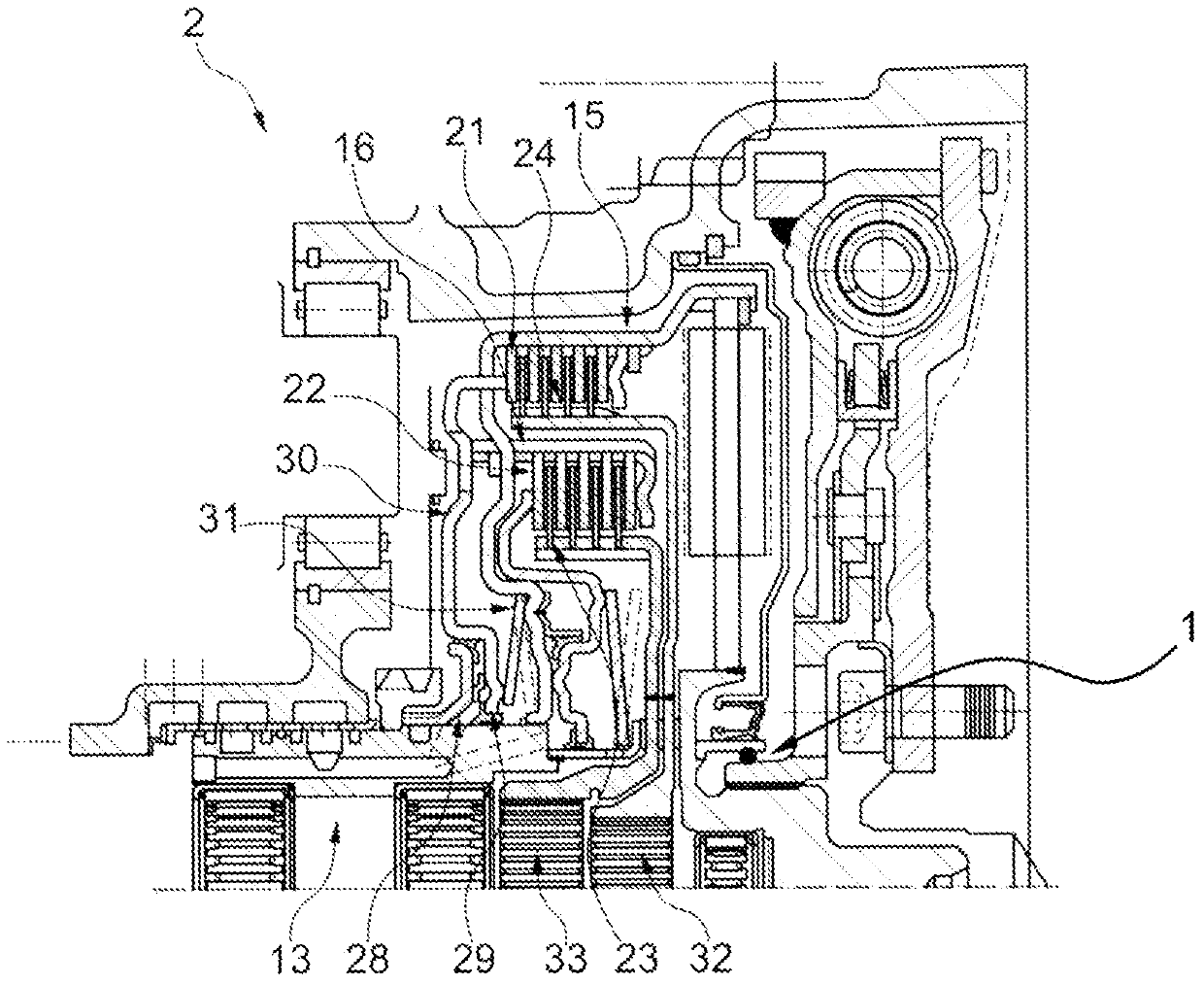 Connections for friction clutches and torsional vibration dampers