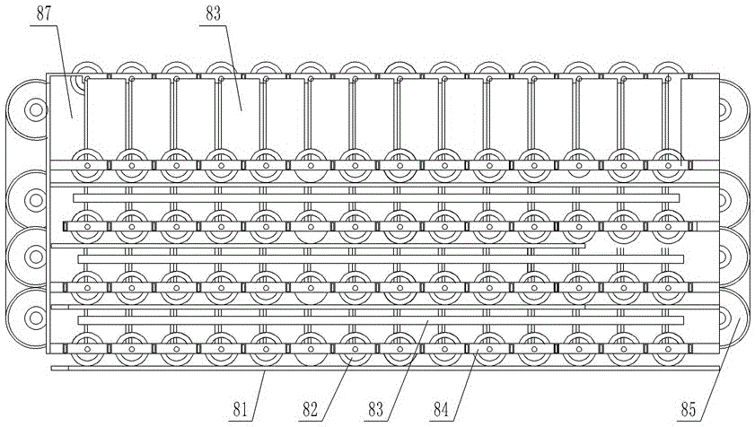 Overturning plate type continuous fermentation system