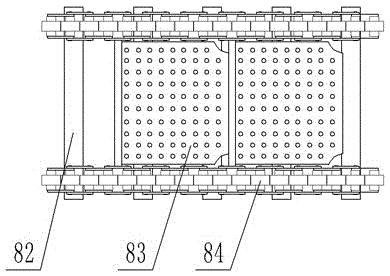 Overturning plate type continuous fermentation system