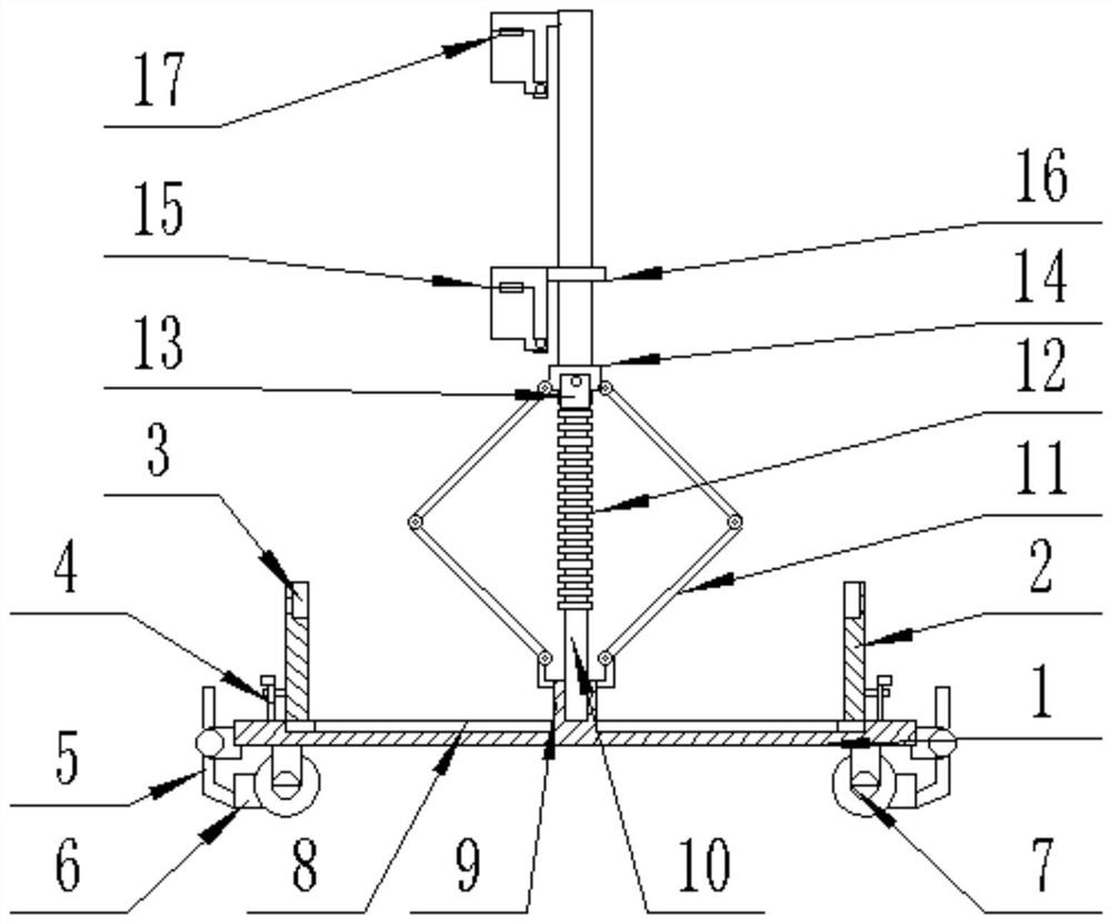 A wallpaper positioning and straightening device