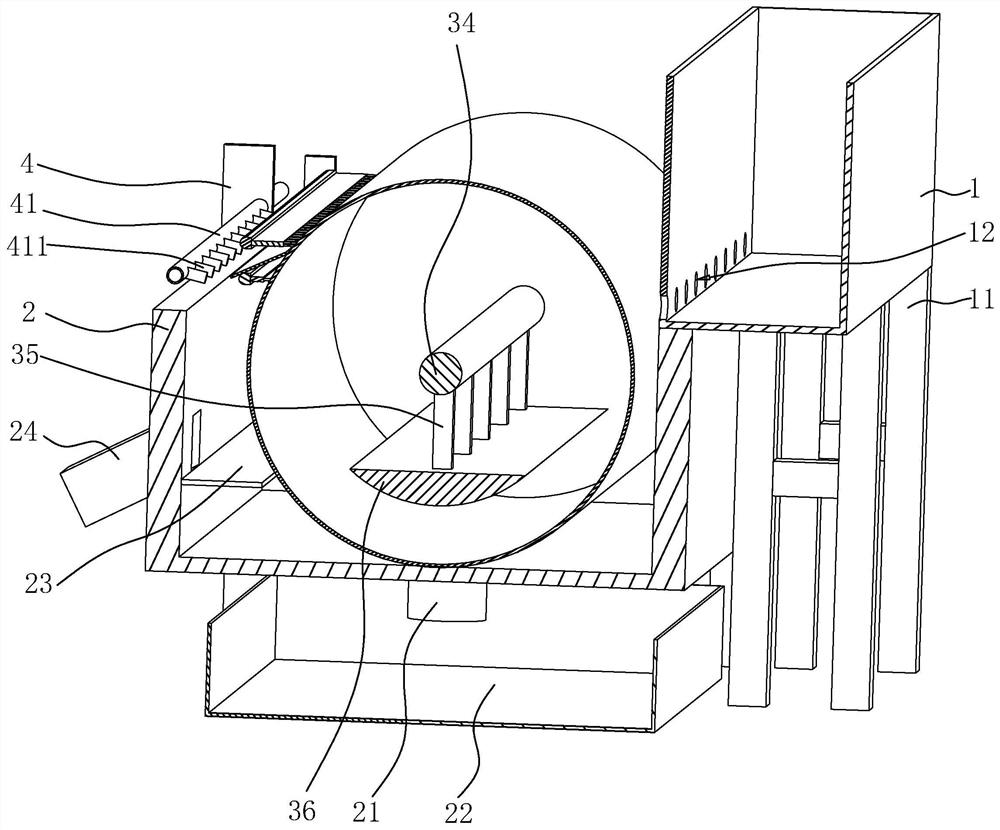 A magnetic separator and an iron selection process using the magnetic separator