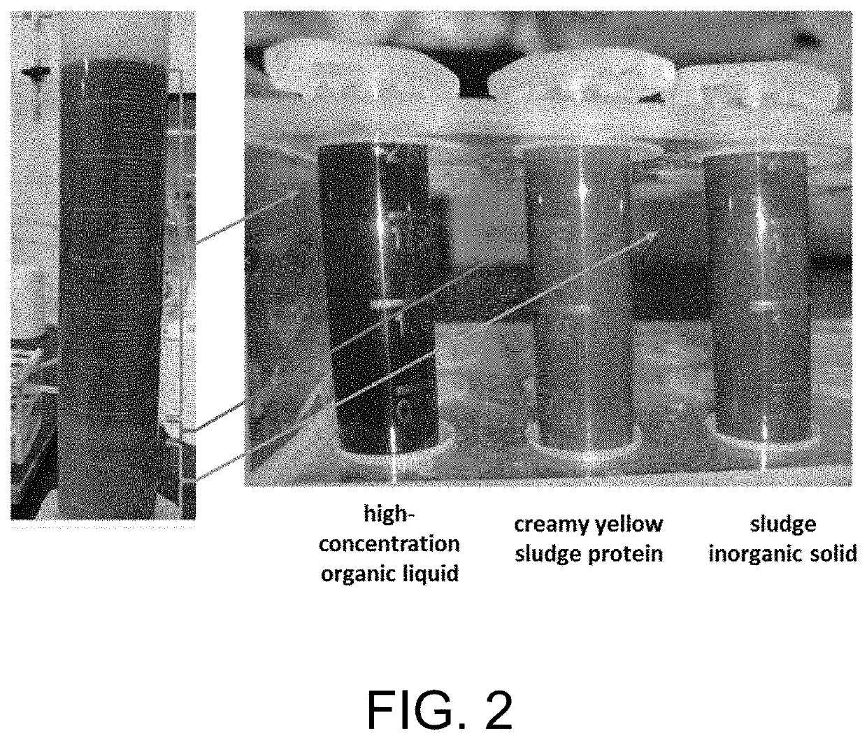 Method for realizing sludge safe disposal and resource recovery through sludge liquefaction and stratification