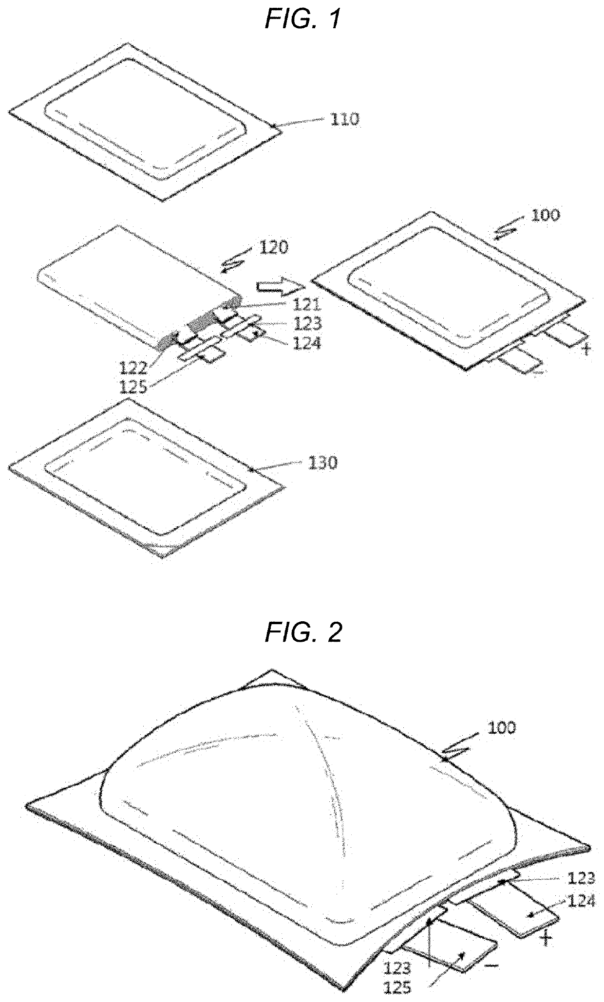Pouch-shaped secondary battery including electrode lead using conductive polymer