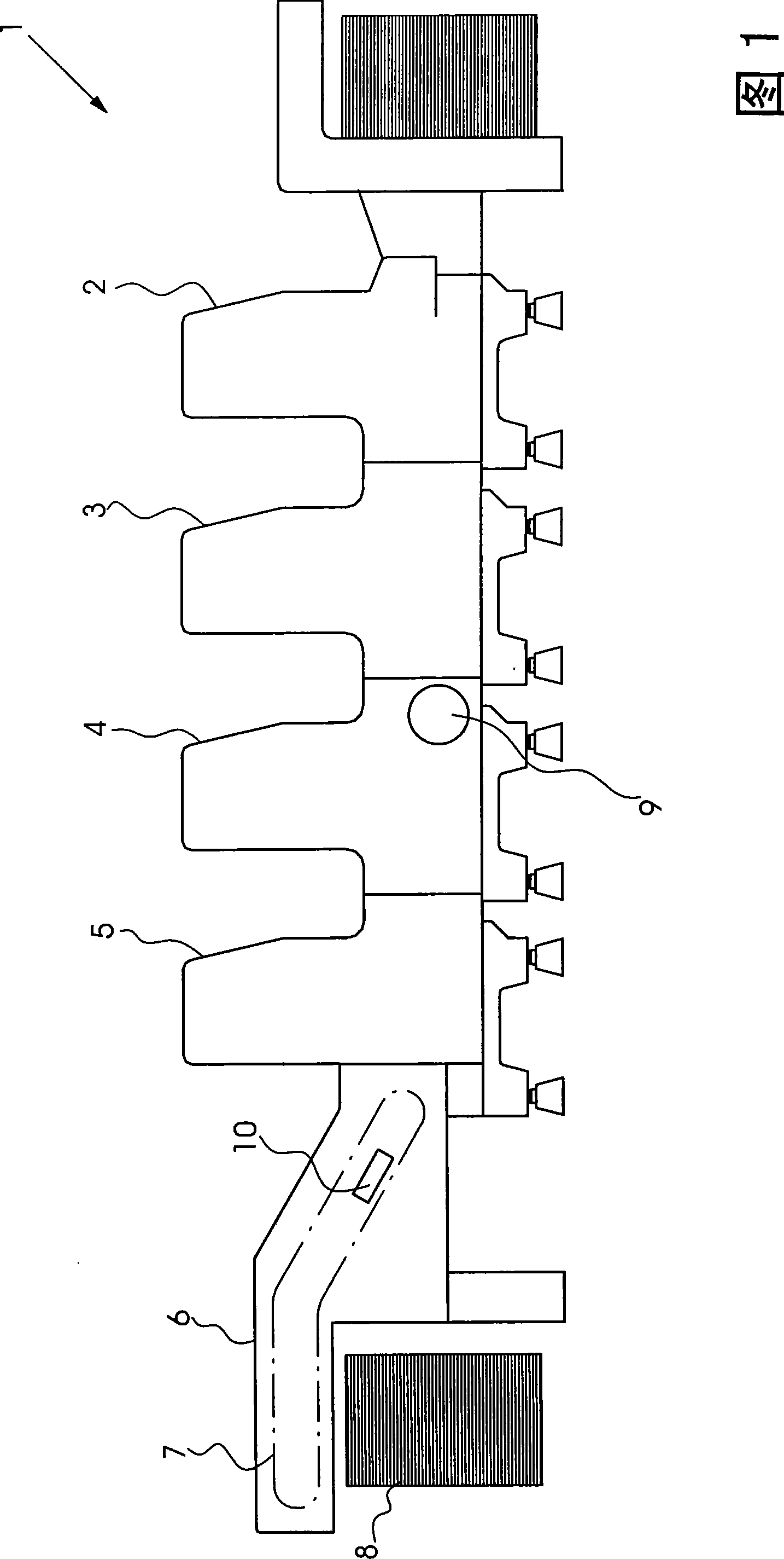 Method for controlling a powder sprayer