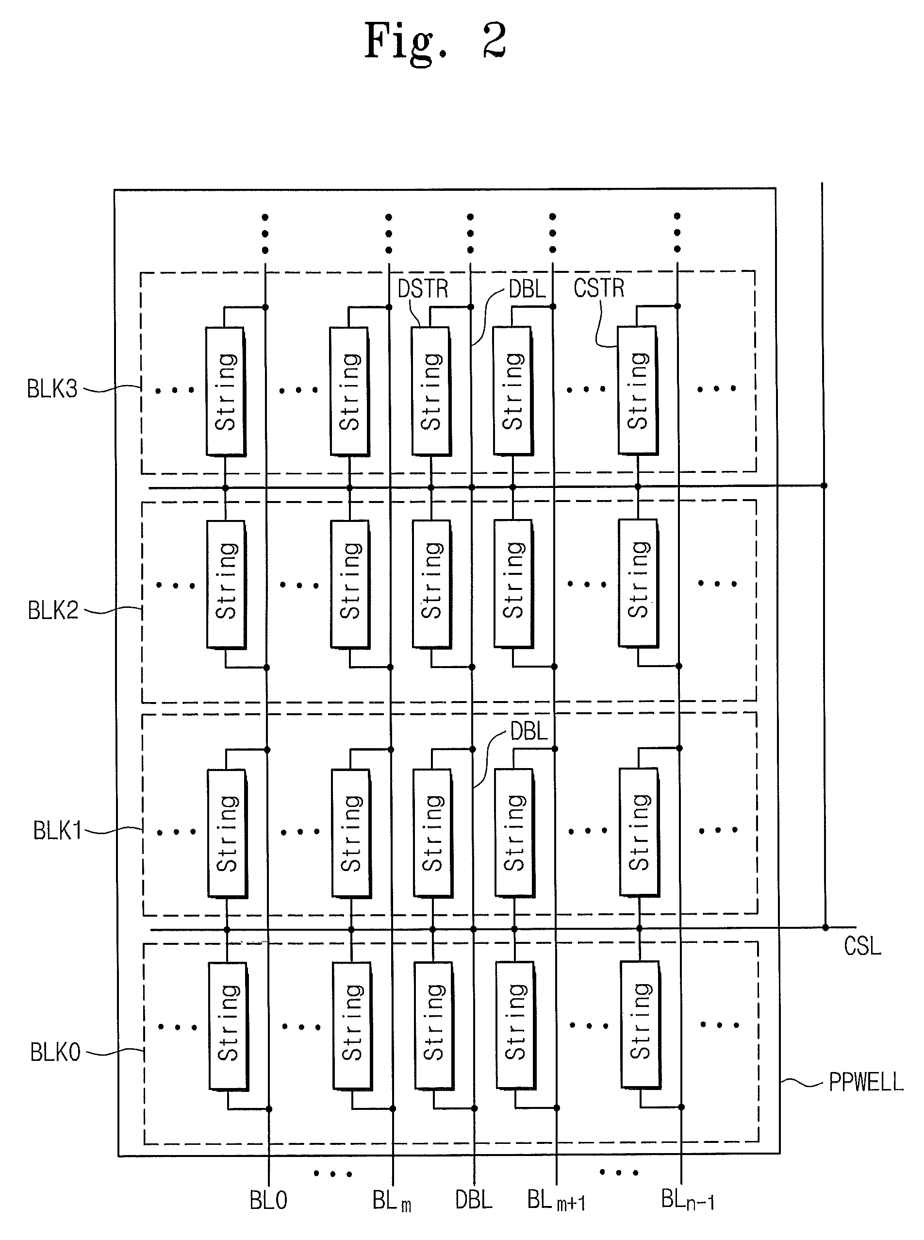 Semiconductor memory devices including an air gap and methods of fabricating the same