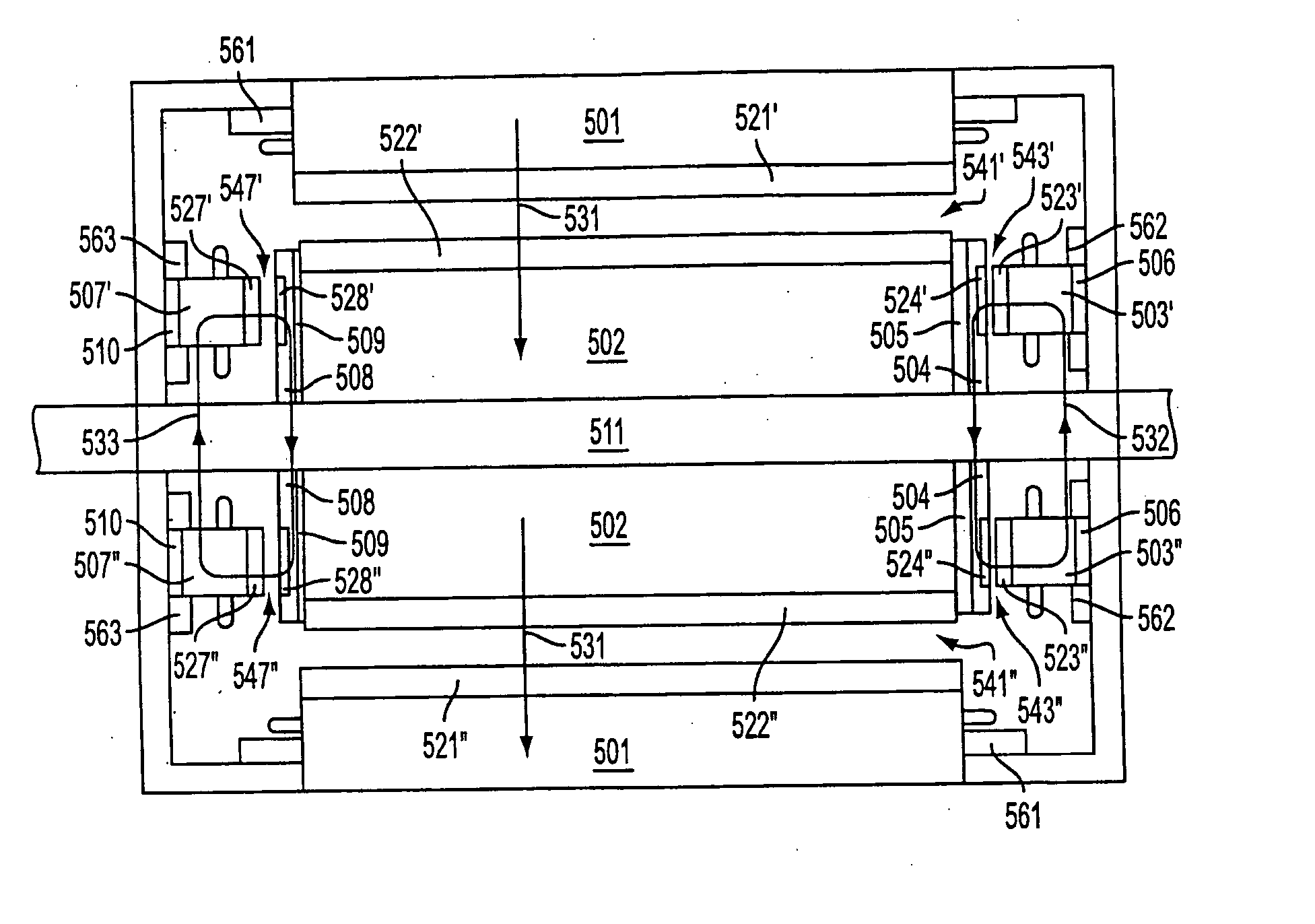 Radial-axial electromagnetic flux electric motor, coaxial electromagnetic flux electric motor, and rotor for same
