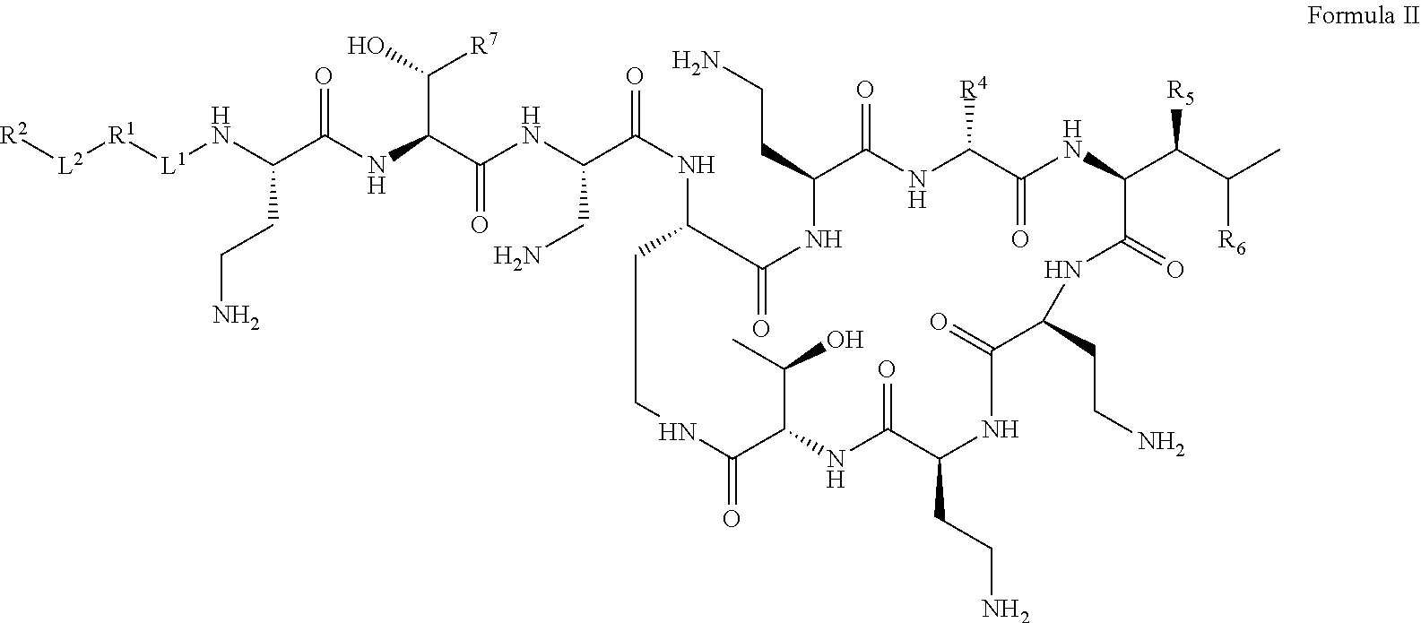 Polymyxin Derivates Useful As Antibacterial Agents