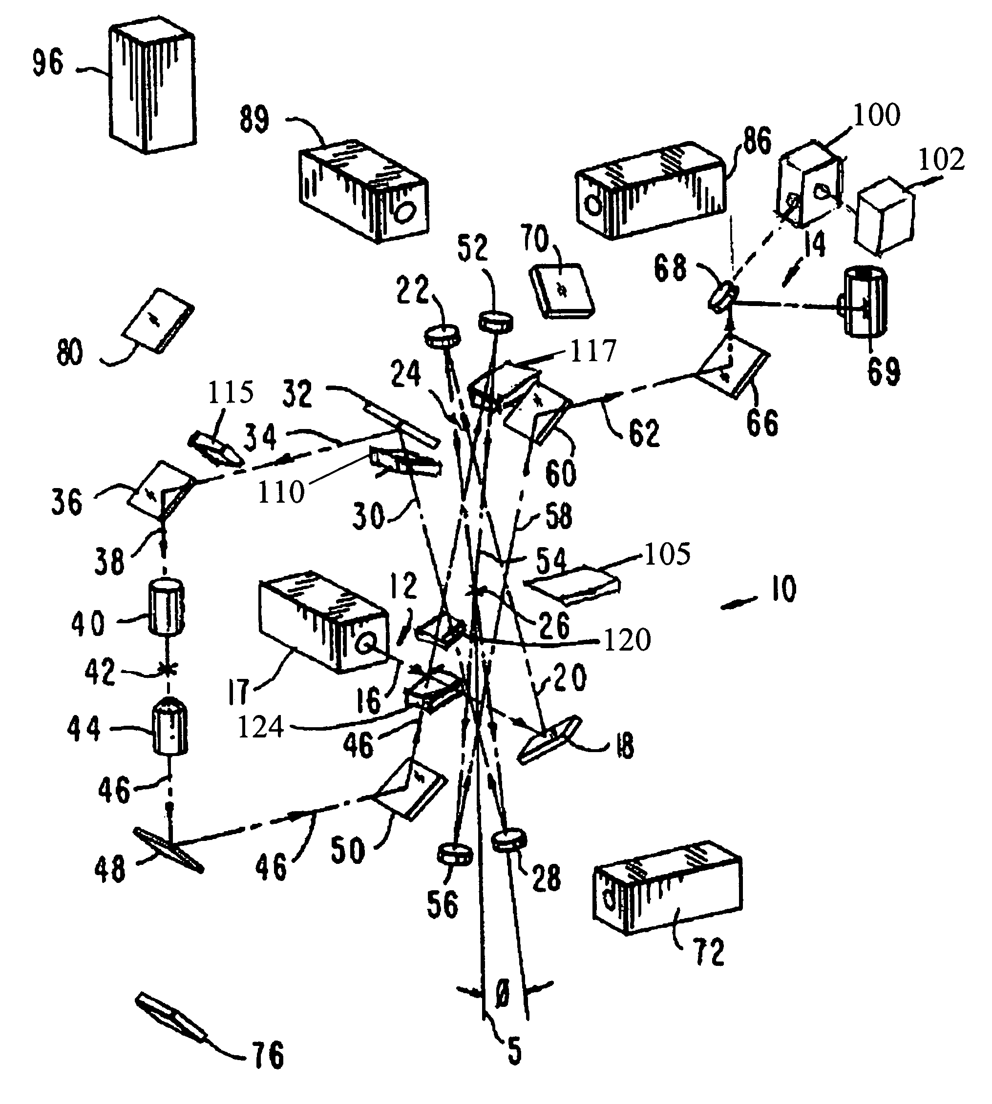 Microspectrometer system with selectable aperturing