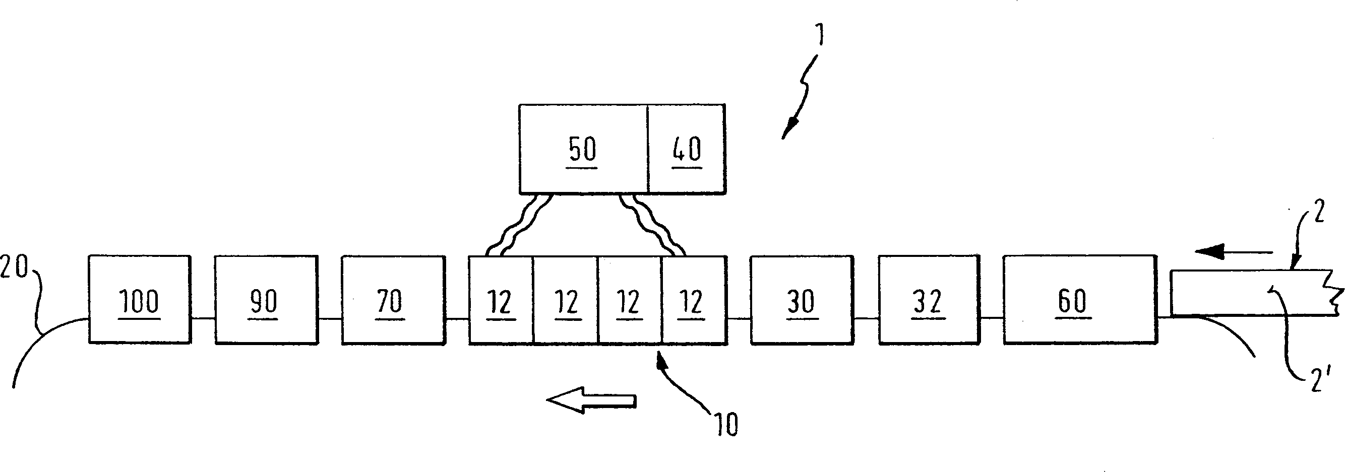 Device and method for implementing patterns on the narrow side of the plate workpieces