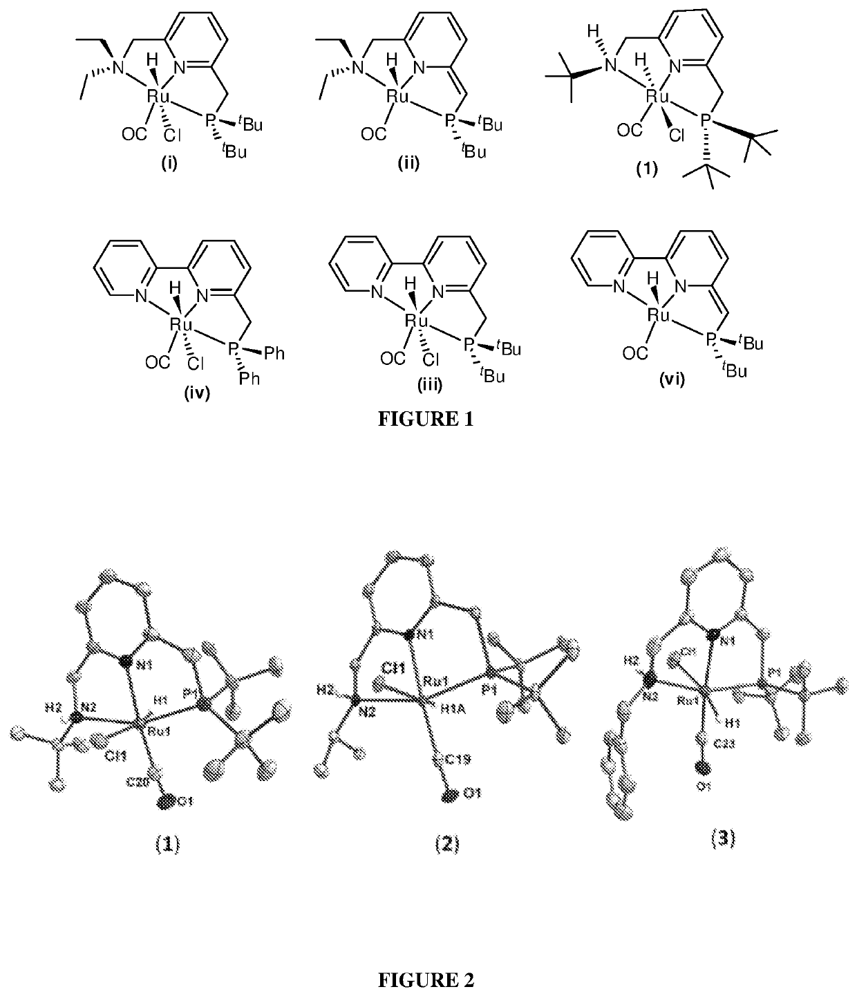 Liquid-organic hydrogen carrier systems based on catalytic peptide formation and hydrogenation