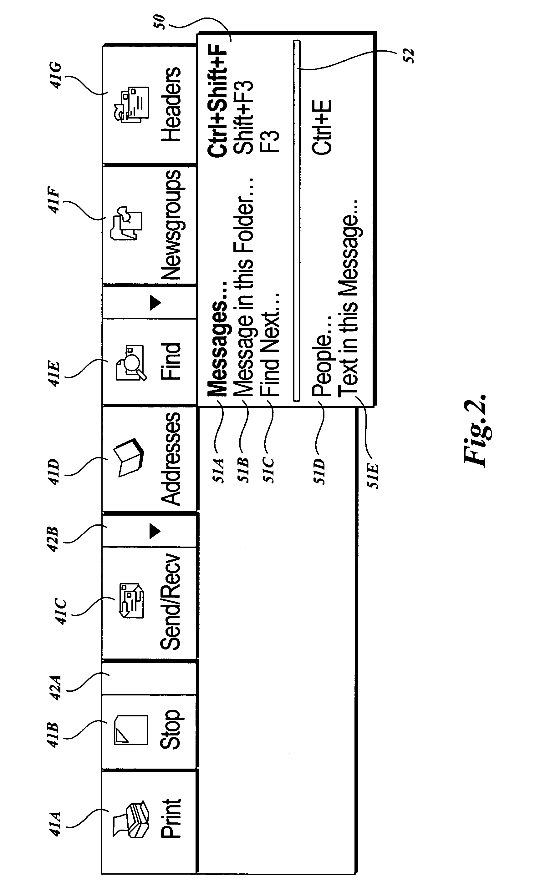 System and method for modifying a host user interface