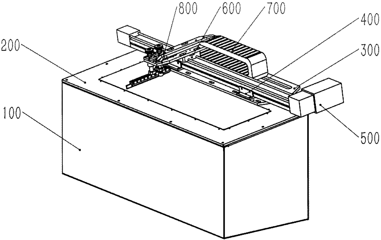 Equipment mirror surface cleaning system of motor vehicle exhaust remote sensing monitoring system