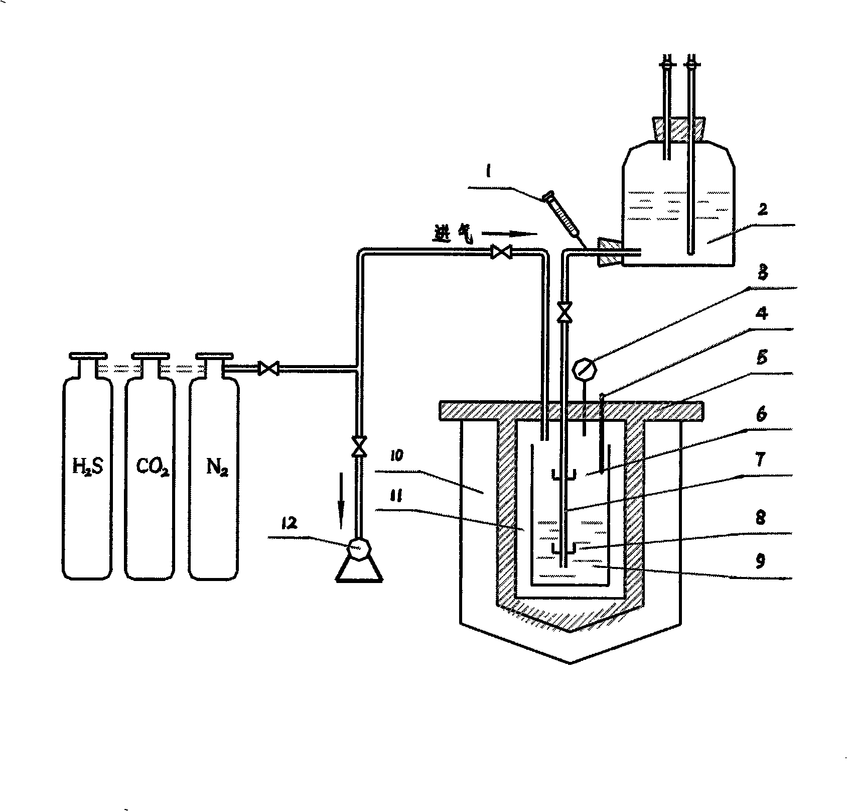 Petroleum natural gas pipeline corrosion inhibitor prepared by waste grease and method thereof