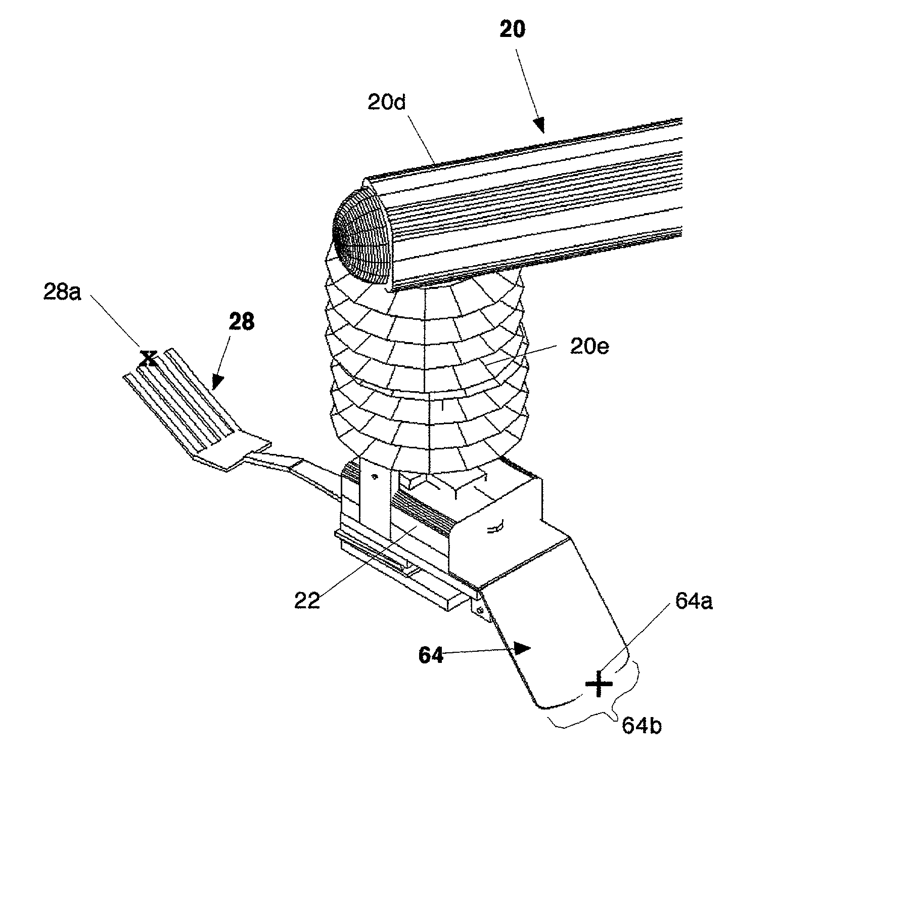 Self-feeding apparatus with hover mode