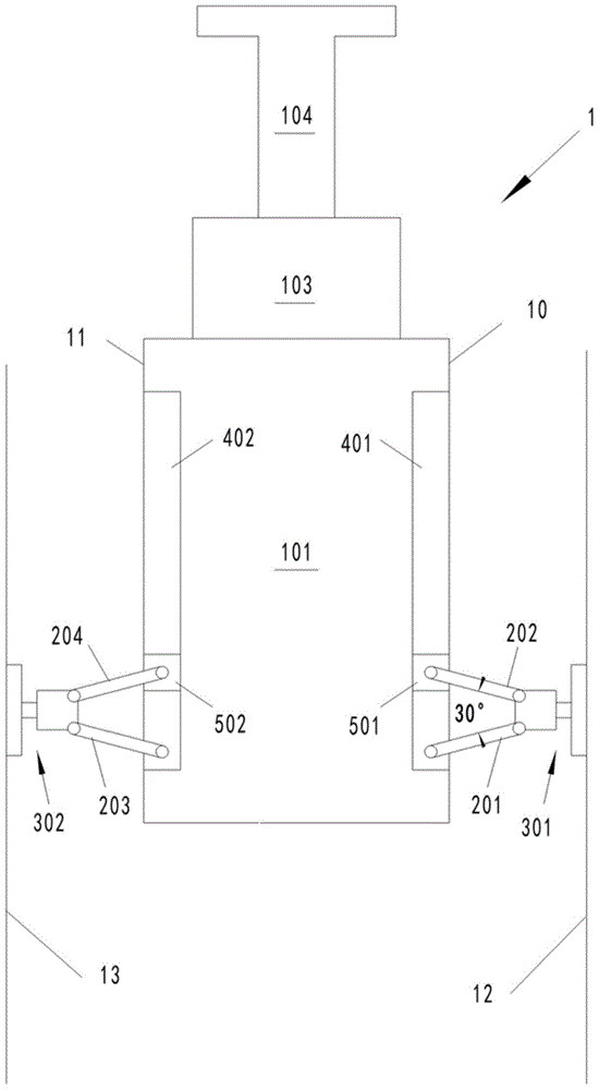 Side supports for coal mining machines