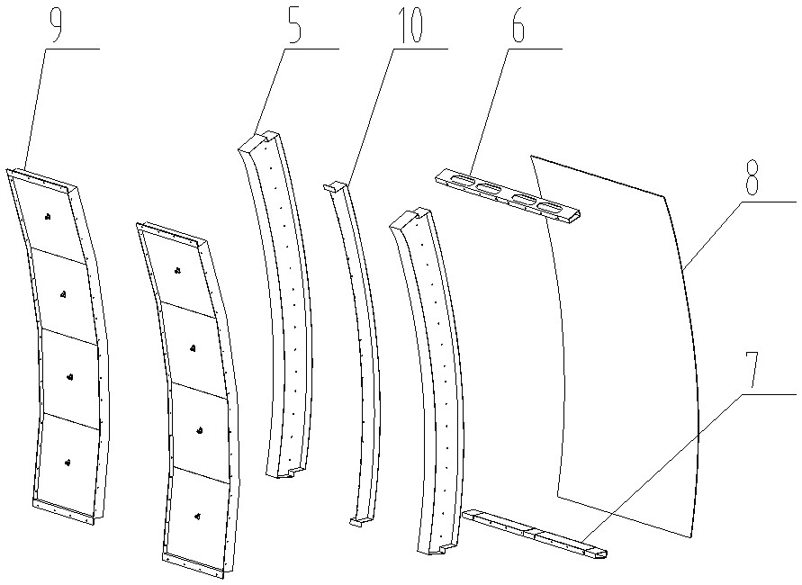 Integrated aircraft fuselage with skin antenna