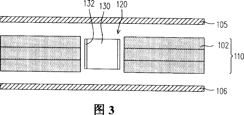 Method for manufacturing substrate of embedded element