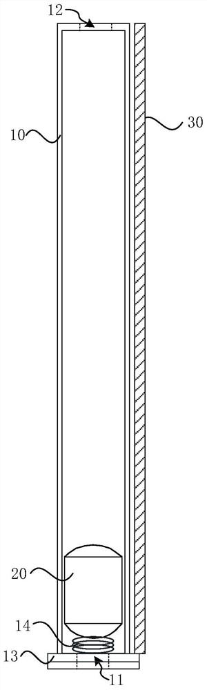 Verification method of sectional type magnetic floater liquid level meter