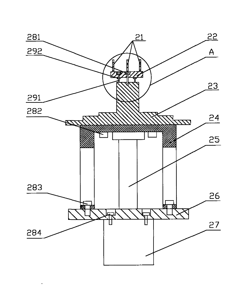 Substrate processing equipment and thimble lifting device thereof
