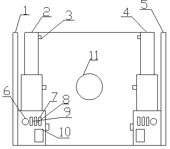 Wallpaper flatness detection device