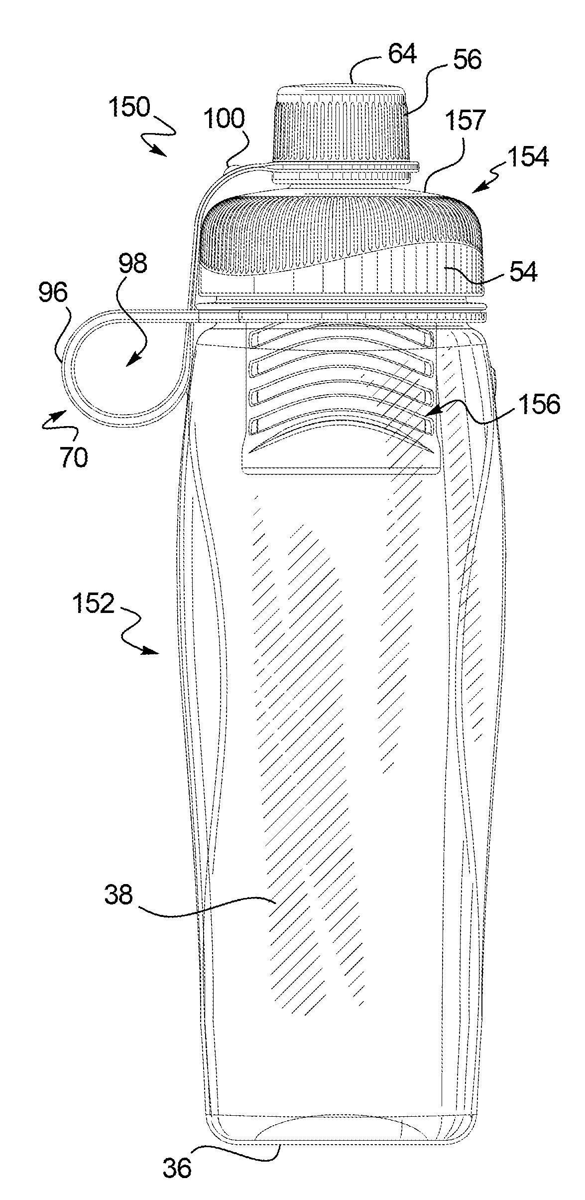 Drinking Container and Filter Assembly