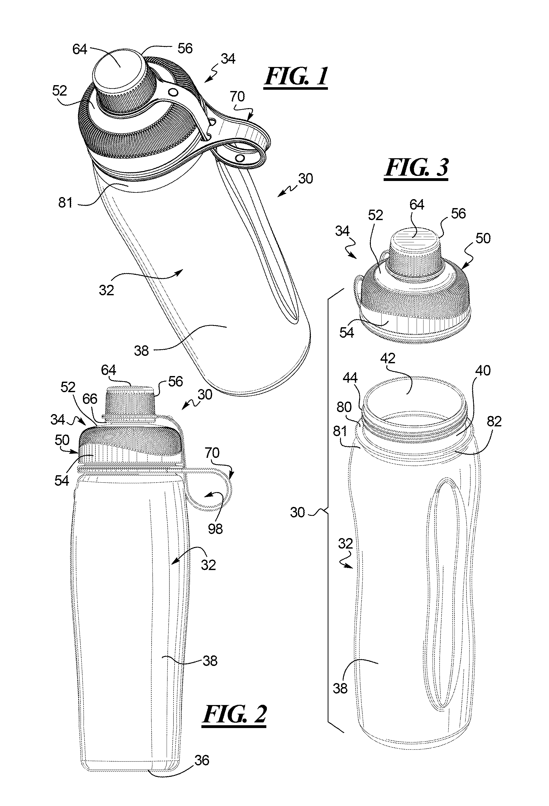 Drinking Container and Filter Assembly