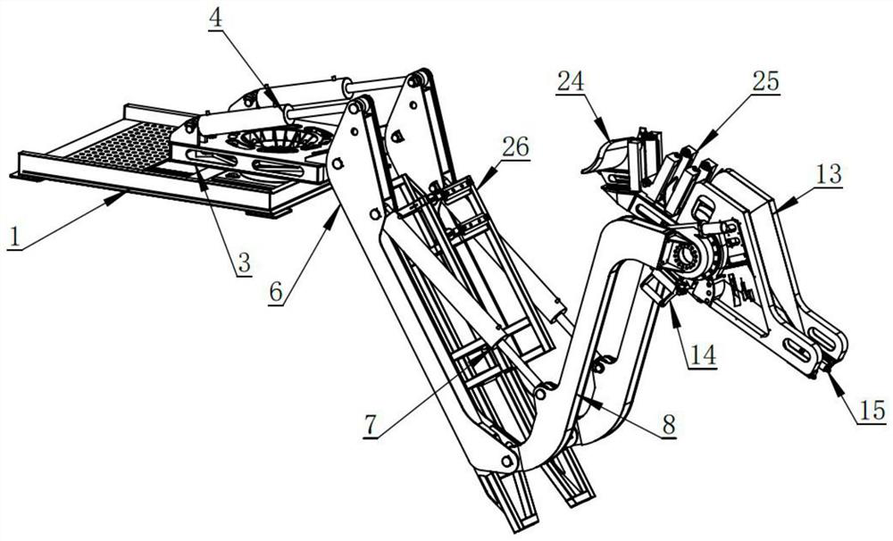 Multi-dimensional folding type retracting and releasing device of towed body