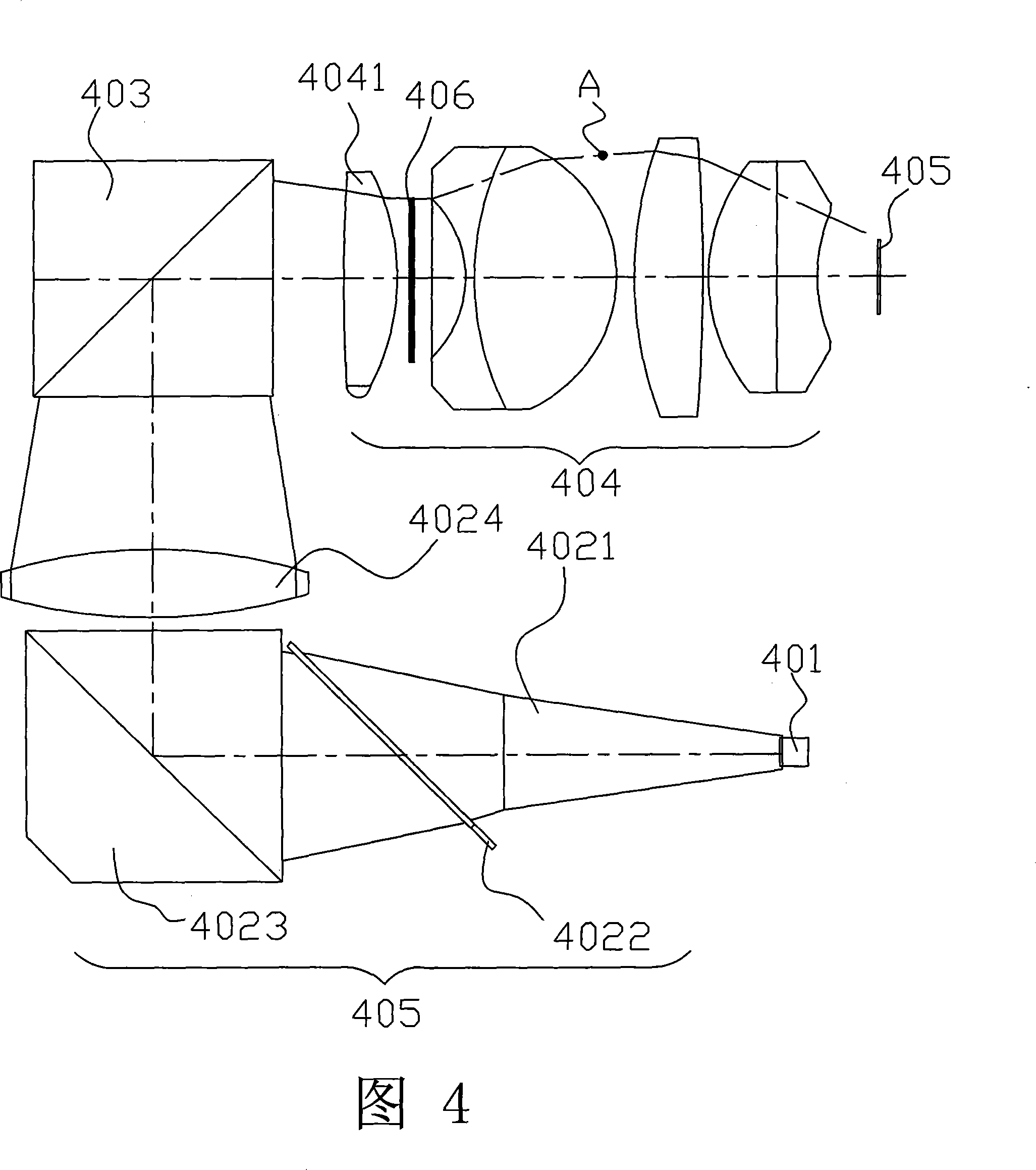 Reflexion type light-valve minisize projection apparatus