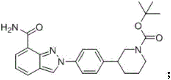 Synthesis method for preparing PARP inhibitor Niraparib