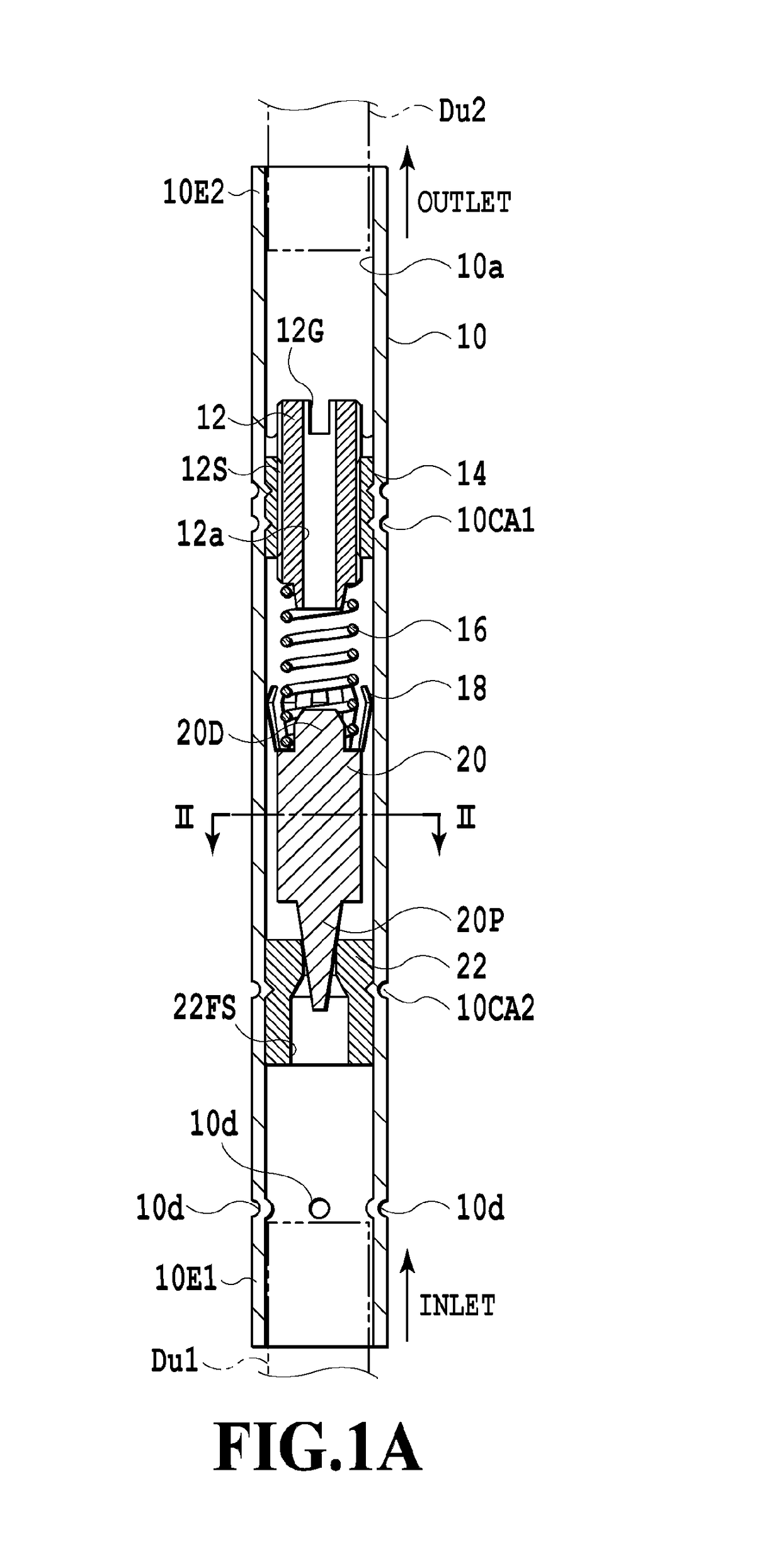 Throttle device, and refrigeration cycle system including same