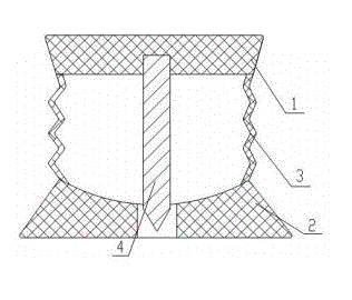 Flexible push pin