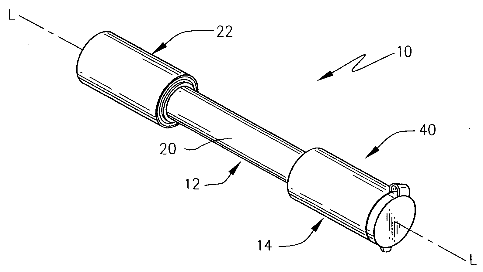 Locking device having flange seal