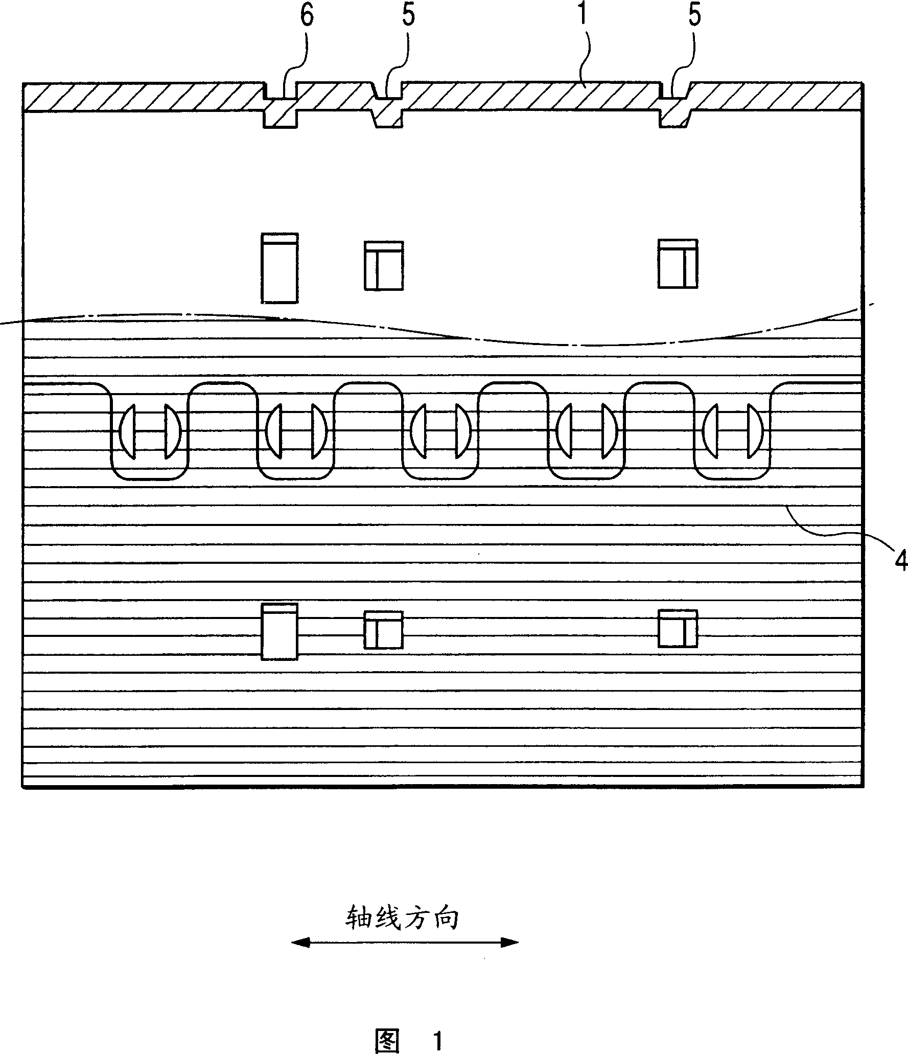 Yoke of rotary electric machine and manufacturing method thereof