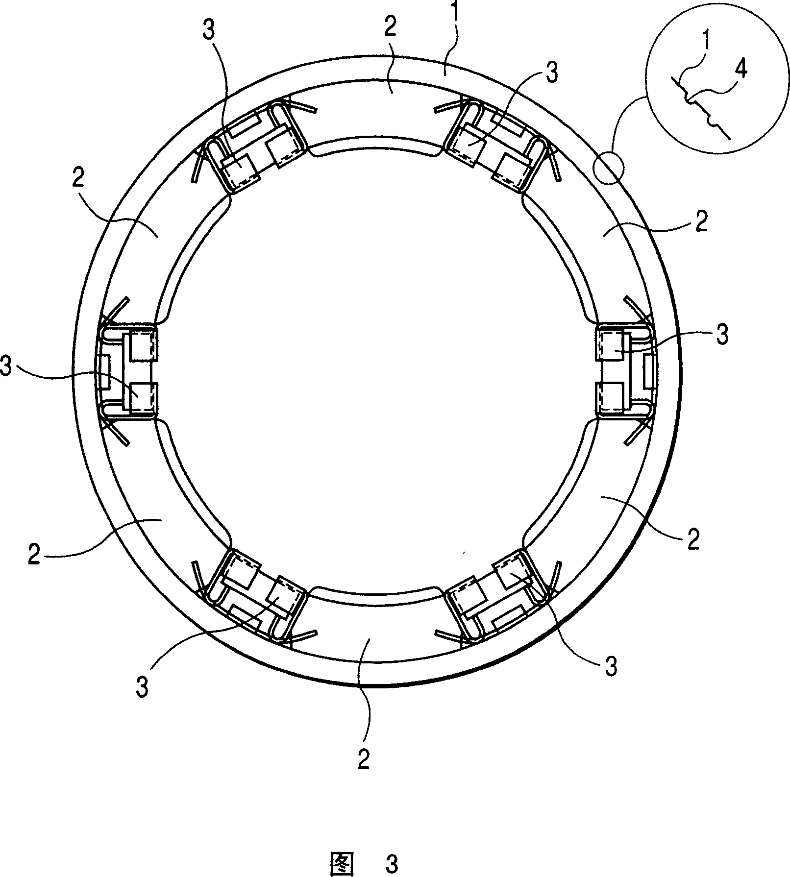 Yoke of rotary electric machine and manufacturing method thereof