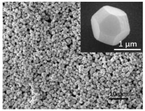 A high-purity nanostructure znga that can be used for deep ultraviolet extremely weak light detection  <sub>2</sub> o  <sub>4</sub> preparation method